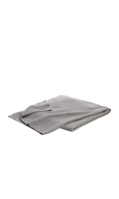 Italic Vallon Ribbed Cashmere Throw