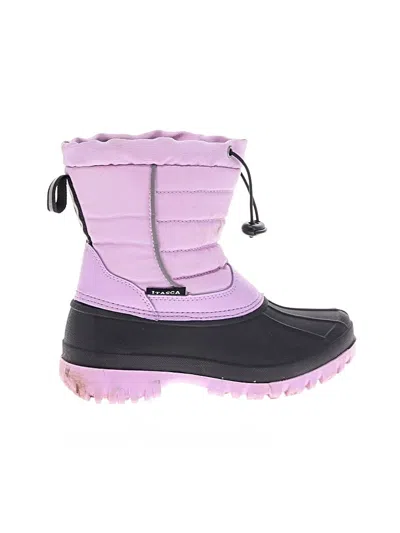 Pre-owned Itasca Kids' Boots In Purple