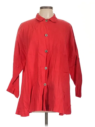 Pre-owned Itemz Chris Baumgartner Coat In Red