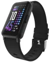 Itouch Active 4 Unisex Silicone Strap Fitness Tracker 42.7mm In Black