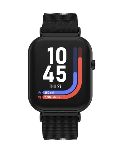 Itouch Air 5 Unisex Black Nylon Strap Smartwatch