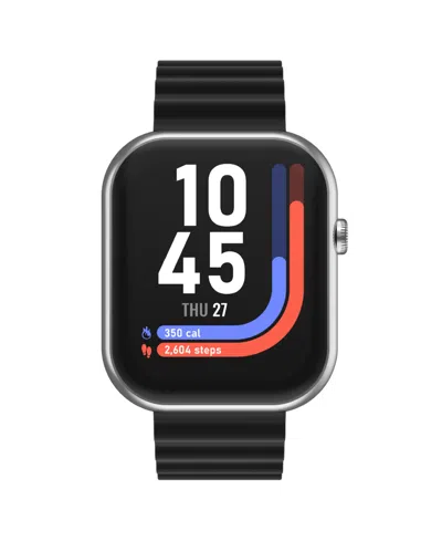 Itouch Air 5 Unisex Black Silicone Strap Smartwatch