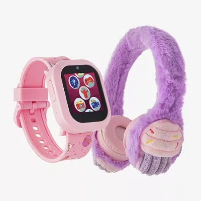 Itouch Kids' Playzoom Unisex Multi-function Pink Strap Watch Pz301b-p09