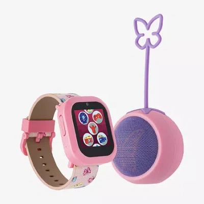 Itouch Kids' Playzoom Unisex Multi-function Pink Strap Watch Pz305a-p12 In Transparent