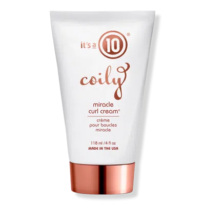 It's A 10 Coily Miracle Curl Cream For Bouncy Curls - 4.0 oz