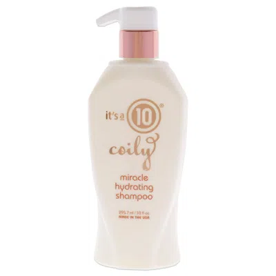 It's A 10 Coily Miracle Hydrating Shampoo By Its A 10 For Unisex - 10 oz Shampoo In White