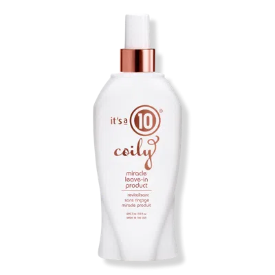 It's A 10 Coily Miracle Leave-in Product With 10 Benefits - 10.0 oz