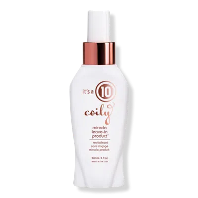 It's A 10 Coily Miracle Leave-in Product With 10 Benefits - 4.0 oz