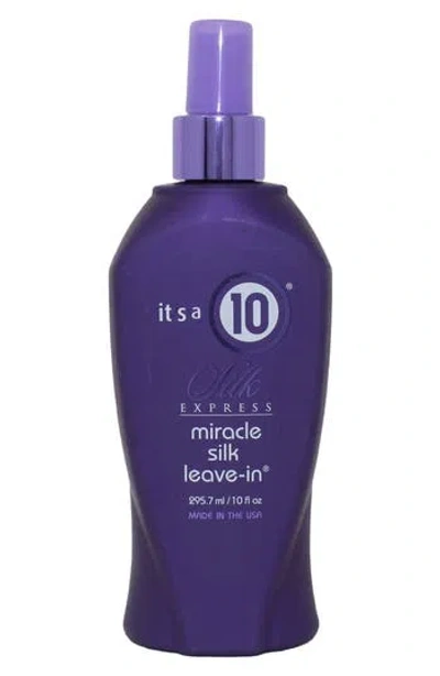 IT'S A 10 ITS A 10 EXPRESS MIRACLE SILK LEAVE-IN