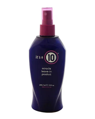It's A 10 10oz Miracle Leave In Product In Transparent