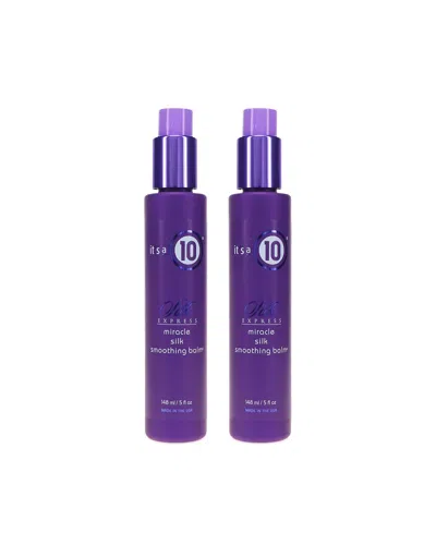 IT'S A 10 IT'S A 10 2 PACK 5OZ SILK EXPRESS SILK SMOOTHING BALM