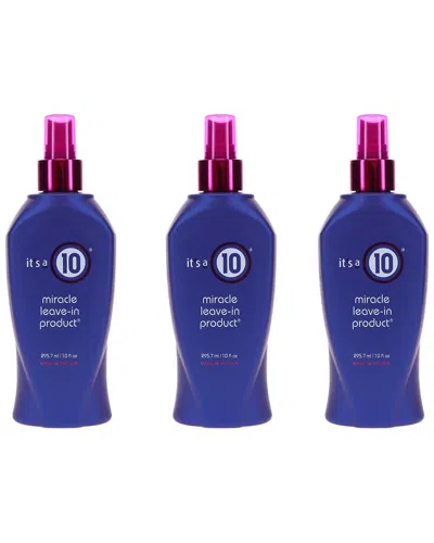It's A 10 3 Pack 10 oz Miracle Leave-in Product