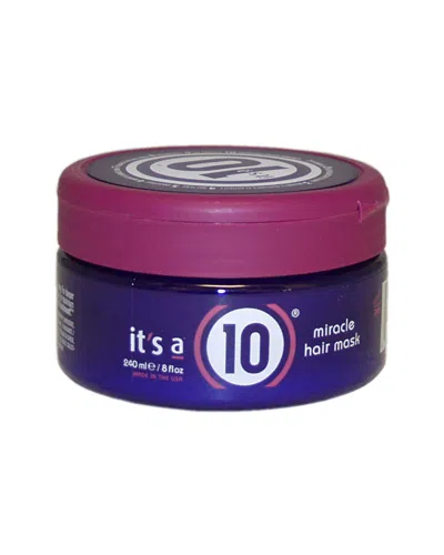 It's A 10 8oz Miracle Hair Mask In Blue