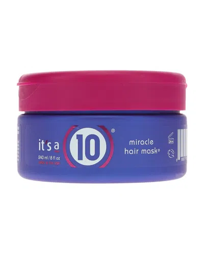 It's A 10 8oz Miracle Hair Mask In Transparent