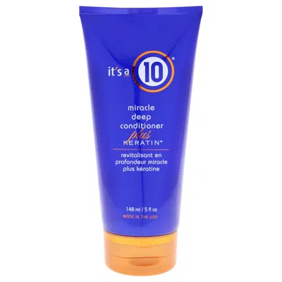 It's A 10 Miracle Deep Conditioner Plus Keratin By Its A 10 For Unisex - 5 oz Conditioner In Multi