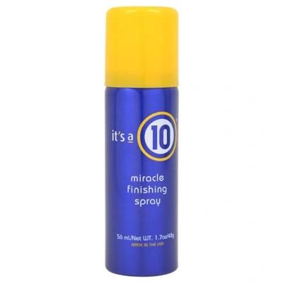 It's A 10 Miracle Finishing Spray By Its A 10 For Unisex - 1.7 oz Hair Spray In White
