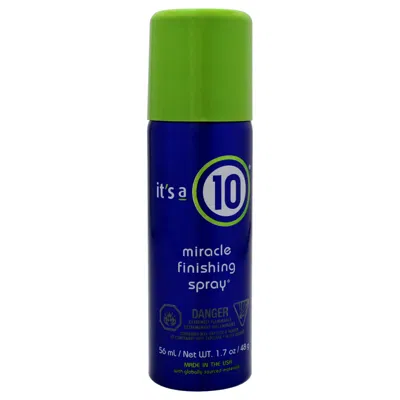 It's A 10 Miracle Finishing Spray By Its A 10 For Unisex - 1.7 oz Hair Spray In Transparent