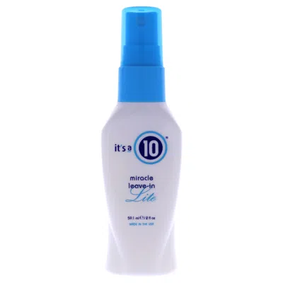It's A 10 Miracle Leave-in Lite By Its A 10 For Unisex - 2 oz Hair Spray In White