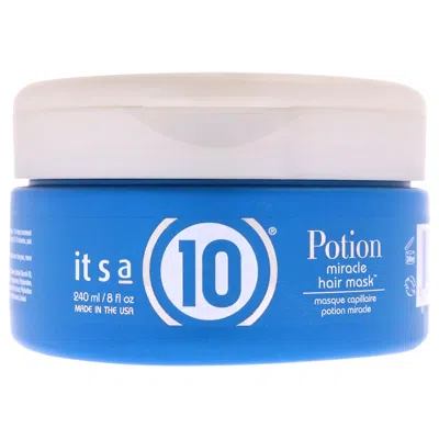 It's A 10 Potion 10 Miracle Repair Hair Mask By Its A 10 For Unisex - 8 oz Masque In White