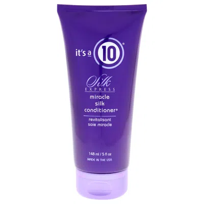 It's A 10 Silk Express Miracle Silk Conditioner By Its A 10 For Unisex - 5 oz Conditioner In Transparent