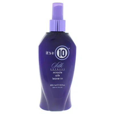 It's A 10 Silk Express Miracle Silk Leave-in By Its A 10 For Unisex - 10 oz Conditioner In Multi