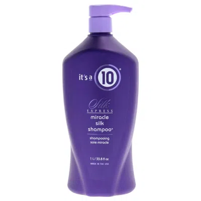 It's A 10 Silk Express Miracle Silk Shampoo By Its A 10 For Unisex - 33.8 oz Shampoo In Multi