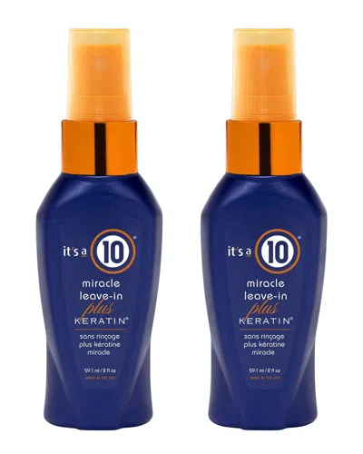It's A 10 Its A 10 Women's 2oz  Miracle Leave-in Plus Keratin In Transparent