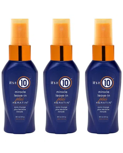 It's A 10 Its A 10 Women's 3oz  Miracle Leave-in Plus Keratin In Transparent