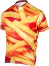 It's In My Heart Men's Cycling Jersey In Extra Fries In Multi