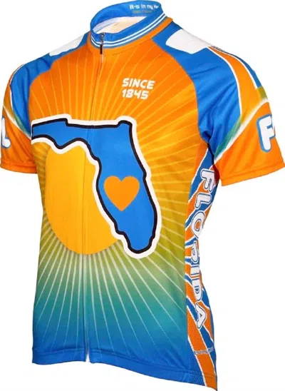 It's In My Heart Men's Cycling Jersey In Florida In Multi
