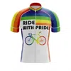 It's In My Heart Men's Cycling Jersey In Ride With Pride In Multi