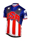 It's In My Heart Men's Road Cycling Jersey In Team Usa In White