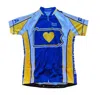 It's In My Heart Women's Cycling Jersey In Pennsylvania In Blue