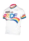 It's In My Heart Women's Cycling Jersey In Ride With Pride In Animal Print