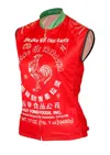 It's In My Heart Women's Sleeveless Cycling Jersey In Sriracha In Multi