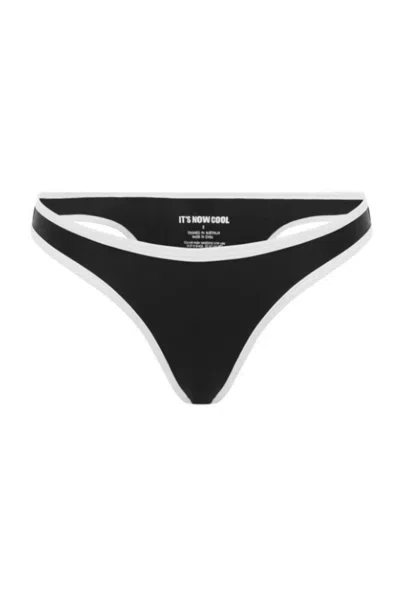 It's Now Cool 90's Duo Pant Black/white Contrast