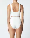 It's Now Cool Contour High Waist Pant White In White