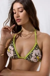 It's Now Cool The Triangle Duo Bikini Top In Gallipoli