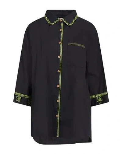 It's Now Cool Woman Shirt Black Size L Cotton