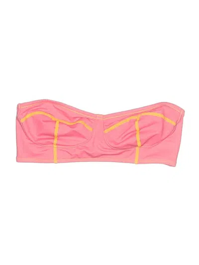 Pre-owned It's Now Cool Swimsuit Top Pink Swimwear