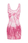 It's Now Cool The Crimp Mini Dress Dynamite In Pink