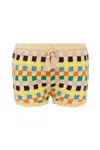 It's Now Cool The Crochet Shortie Sablo In Multi