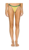 It's Now Cool The Diy String Bikini Pant In Canary