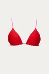 It's Now Cool The String Top In Red