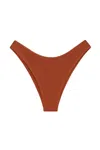 It's Now Cool Womens Brown Bikini Bottoms In Brown