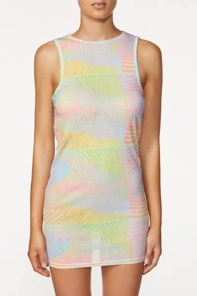 It's Now Cool Womens Pastel Mini Dress In Multi