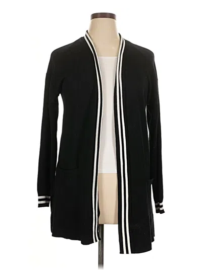 Pre-owned It's Our Time Cardigan Sweater In Black