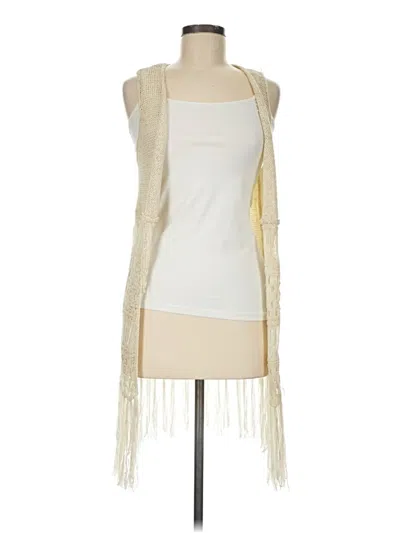 Pre-owned It's Our Time Cardigan Sweater In Ivory
