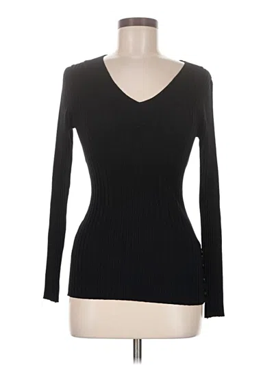 Pre-owned It's Our Time Pullover Sweater In Black