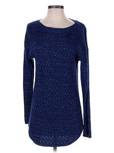 Pre-owned It's Our Time Pullover Sweater In Blue